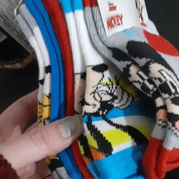 10 pairs Disney Mickey toddler socks. 2T - 3T. NWT - Picture 7 of 7